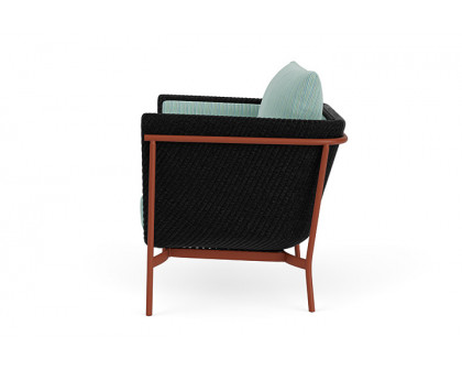 Lloyd Flanders™ Solstice Lounge Chair - Ebony, Terracotta