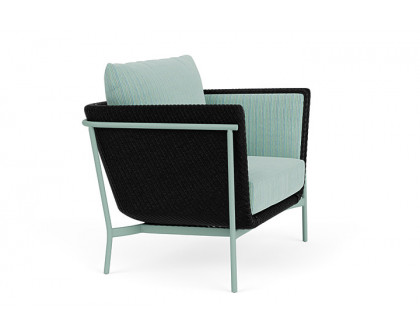 Lloyd Flanders™ Solstice Lounge Chair - Ebony, Sea Glass