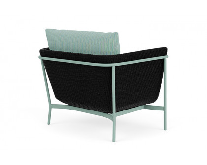 Lloyd Flanders™ Solstice Lounge Chair - Ebony, Sea Glass