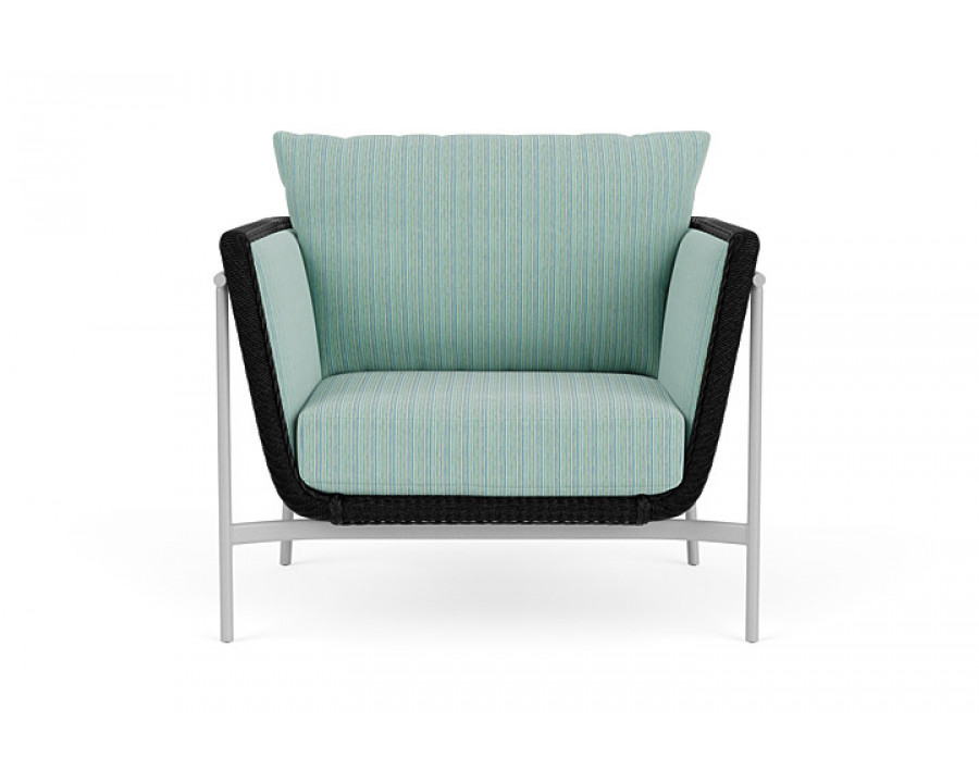 Lloyd Flanders™ Solstice Lounge Chair - Ebony, Metallic Silver