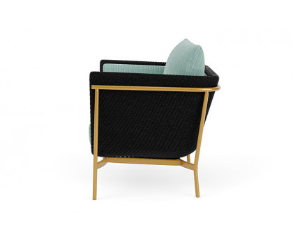 Lloyd Flanders™ Solstice Lounge Chair - Ebony, Metallic Gold