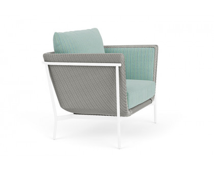 Lloyd Flanders™ Solstice Lounge Chair - Platinum, White