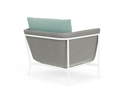 Lloyd Flanders™ Solstice Lounge Chair - Platinum, White