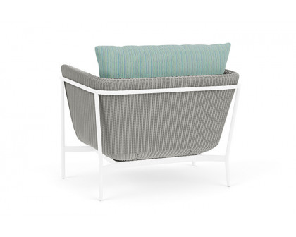 Lloyd Flanders™ Solstice Lounge Chair - Platinum, White