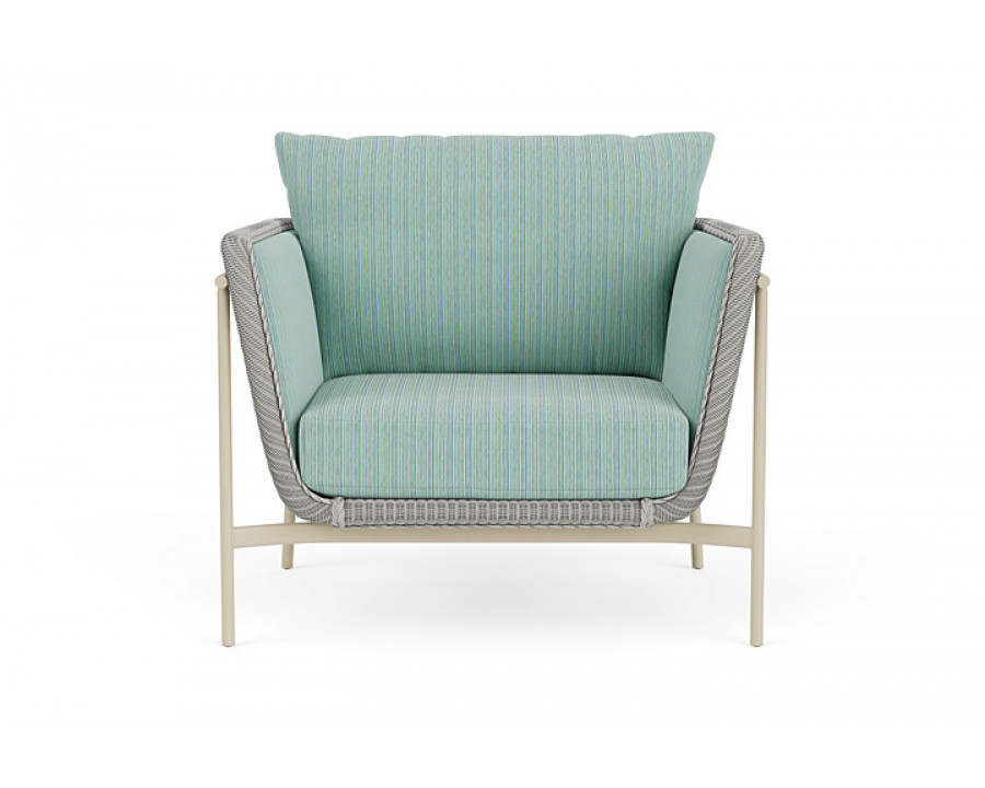 Lloyd Flanders™ Solstice Lounge Chair - Platinum, Linen