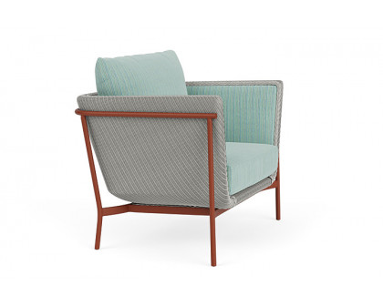 Lloyd Flanders™ Solstice Lounge Chair - Platinum, Terracotta