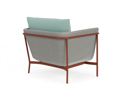 Lloyd Flanders™ Solstice Lounge Chair - Platinum, Terracotta