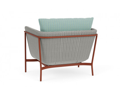 Lloyd Flanders™ Solstice Lounge Chair - Platinum, Terracotta