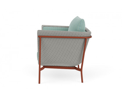 Lloyd Flanders™ Solstice Lounge Chair - Platinum, Terracotta