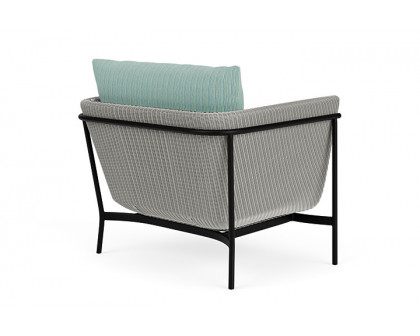 Lloyd Flanders™ Solstice Lounge Chair - Platinum, Ebony