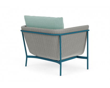 Lloyd Flanders™ Solstice Lounge Chair - Platinum, Peacock