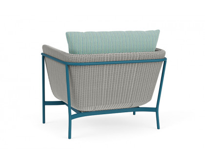 Lloyd Flanders™ Solstice Lounge Chair - Platinum, Peacock