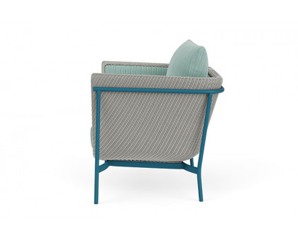 Lloyd Flanders™ Solstice Lounge Chair - Platinum, Peacock