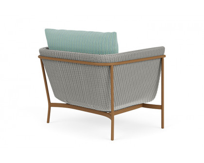 Lloyd Flanders™ Solstice Lounge Chair - Platinum, Hickory