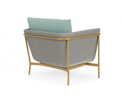 Lloyd Flanders™ Solstice Lounge Chair - Platinum, Metallic Gold