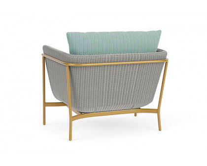 Lloyd Flanders™ Solstice Lounge Chair - Platinum, Metallic Gold