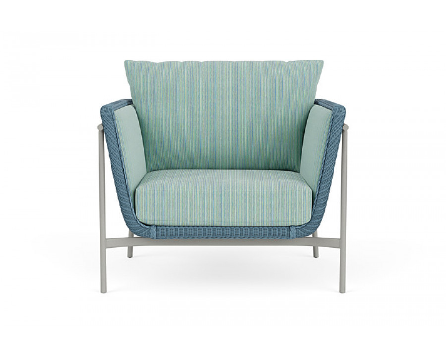 Lloyd Flanders™ Solstice Lounge Chair - Stillwater, Platinum