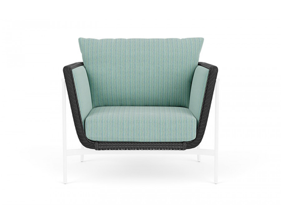 Lloyd Flanders™ Solstice Lounge Chair - Charcoal, White