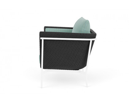 Lloyd Flanders™ Solstice Lounge Chair - Charcoal, White