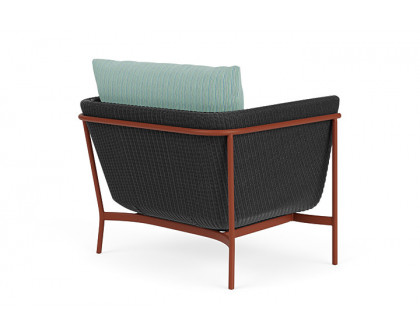 Lloyd Flanders™ Solstice Lounge Chair - Charcoal, Terracotta