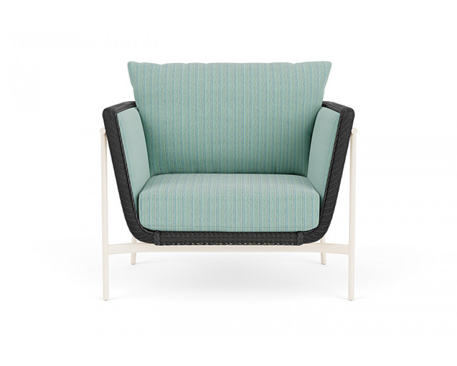 Lloyd Flanders™ Solstice Lounge Chair - Charcoal, Ivory