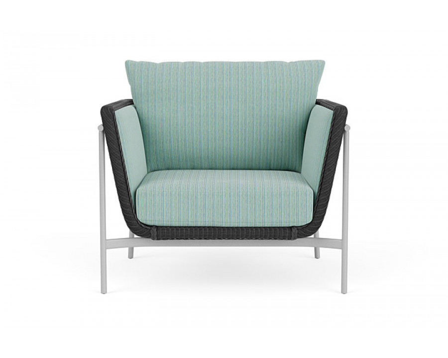 Lloyd Flanders™ Solstice Lounge Chair - Charcoal, Metallic Silver