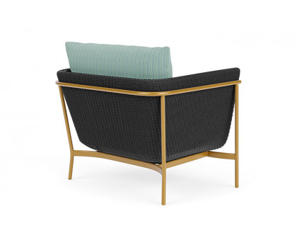 Lloyd Flanders™ Solstice Lounge Chair - Charcoal, Metallic Gold