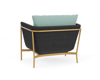 Lloyd Flanders™ Solstice Lounge Chair - Charcoal, Metallic Gold