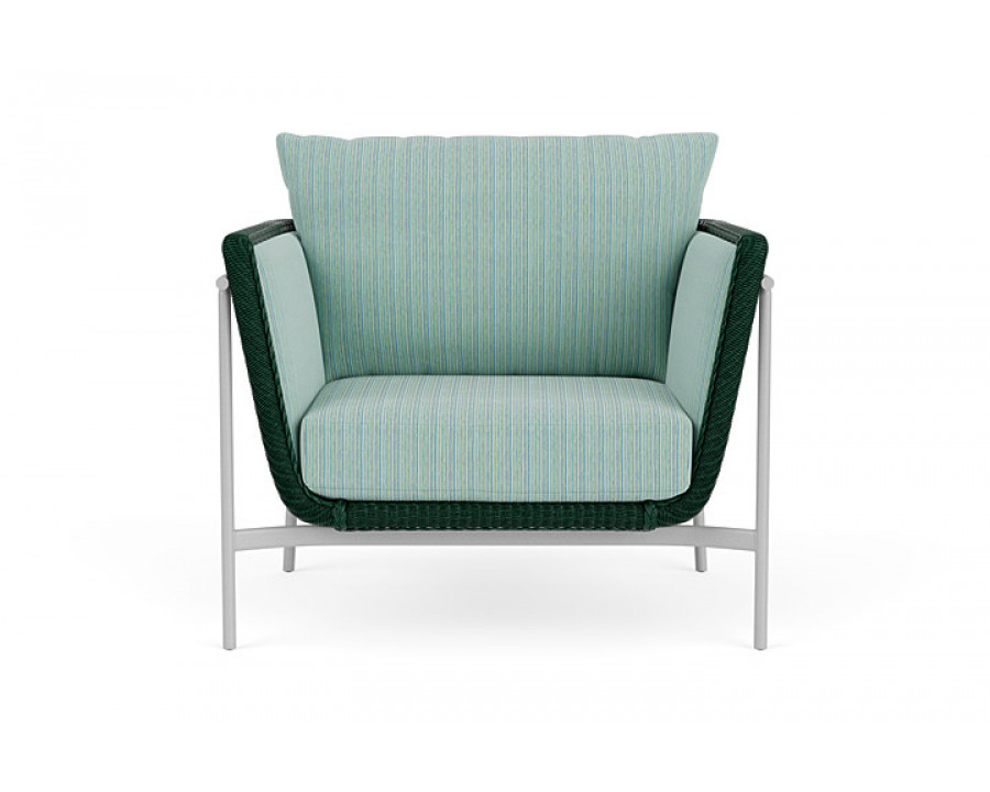 Lloyd Flanders™ Solstice Lounge Chair - Woodland, Metallic Silver