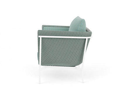 Lloyd Flanders™ Solstice Lounge Chair - Sea Glass, White