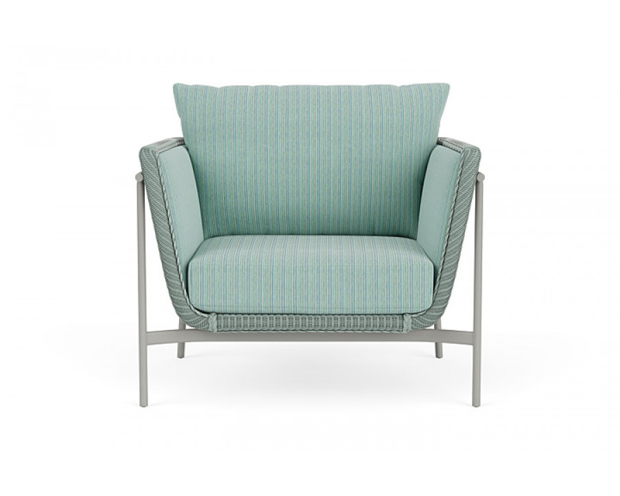 Lloyd Flanders™ Solstice Lounge Chair - Sea Glass, Platinum