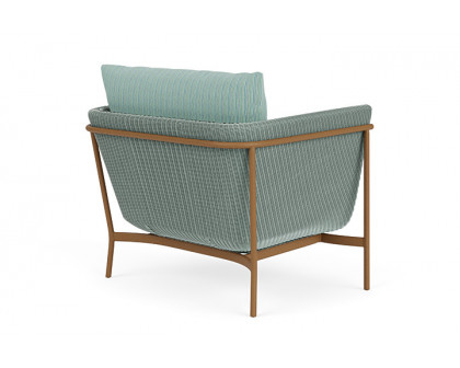 Lloyd Flanders™ Solstice Lounge Chair - Sea Glass, Hickory