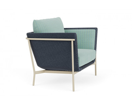 Lloyd Flanders™ Solstice Lounge Chair - Denim Blue, Linen