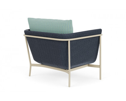 Lloyd Flanders™ Solstice Lounge Chair - Denim Blue, Linen