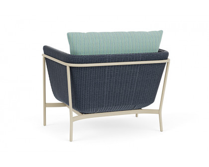 Lloyd Flanders™ Solstice Lounge Chair - Denim Blue, Linen