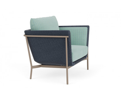 Lloyd Flanders™ Solstice Lounge Chair - Denim Blue, French Beige