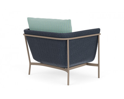 Lloyd Flanders™ Solstice Lounge Chair - Denim Blue, French Beige