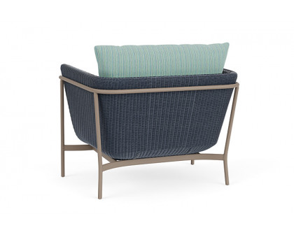 Lloyd Flanders™ Solstice Lounge Chair - Denim Blue, French Beige