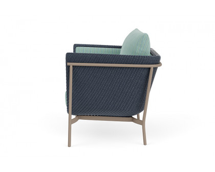 Lloyd Flanders™ Solstice Lounge Chair - Denim Blue, French Beige