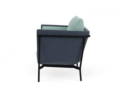 Lloyd Flanders™ Solstice Lounge Chair - Denim Blue, Ebony