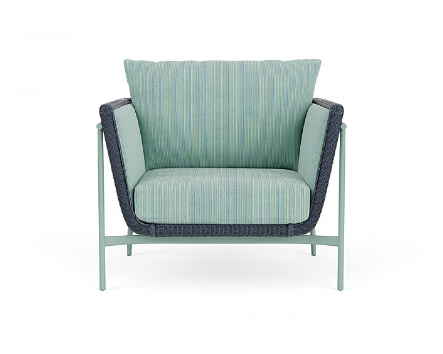 Lloyd Flanders™ Solstice Lounge Chair - Denim Blue, Sea Glass