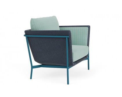 Lloyd Flanders™ Solstice Lounge Chair - Denim Blue, Peacock