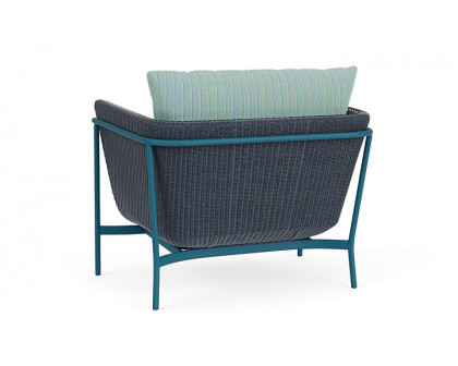 Lloyd Flanders™ Solstice Lounge Chair - Denim Blue, Peacock