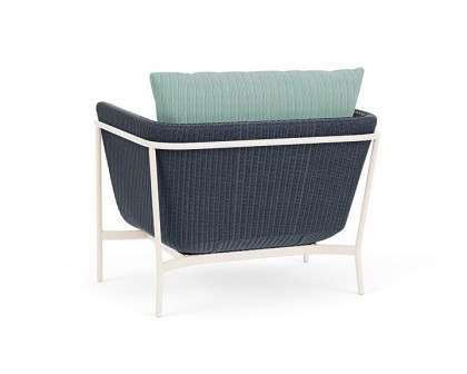 Lloyd Flanders™ Solstice Lounge Chair - Denim Blue, Ivory