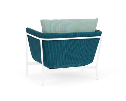 Lloyd Flanders™ Solstice Lounge Chair - Peacock, White