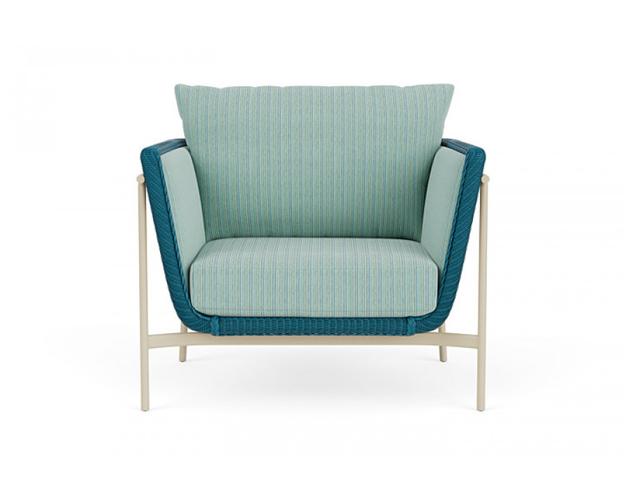 Lloyd Flanders™ Solstice Lounge Chair - Peacock, Linen