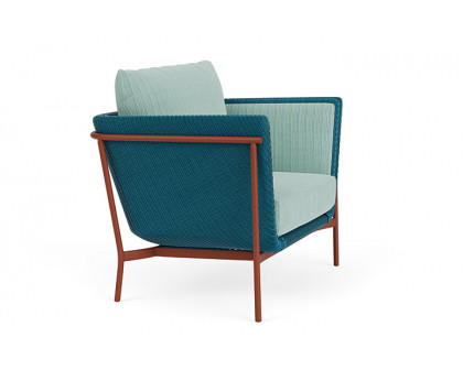 Lloyd Flanders™ Solstice Lounge Chair - Peacock, Terracotta