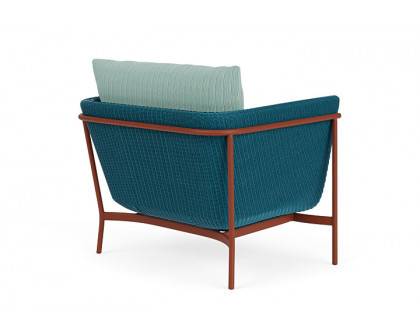 Lloyd Flanders™ Solstice Lounge Chair - Peacock, Terracotta