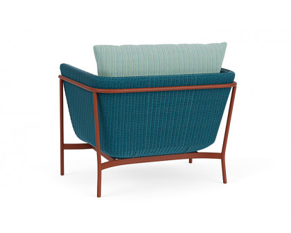 Lloyd Flanders™ Solstice Lounge Chair - Peacock, Terracotta