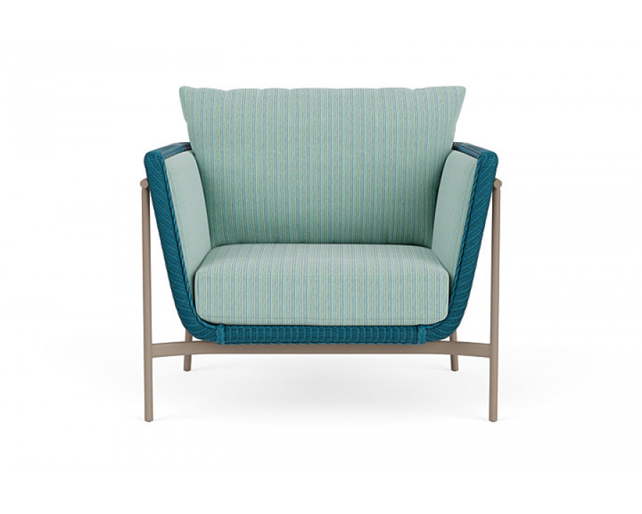 Lloyd Flanders™ Solstice Lounge Chair - Peacock, French Beige